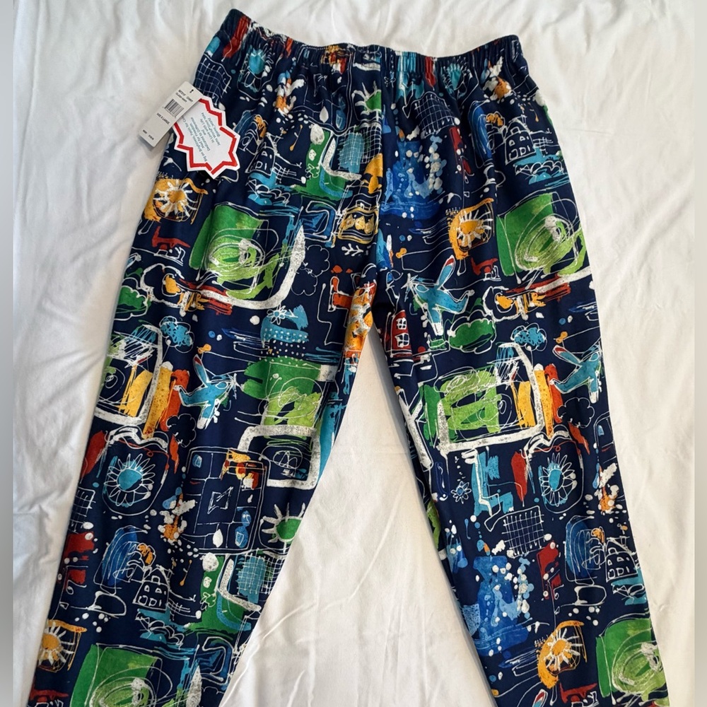 Jams World Men’s Pants, XL, Clash Navy, Fleece